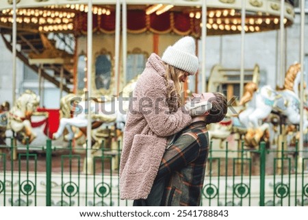 Similar – Image, Stock Photo Couple Love With Tree