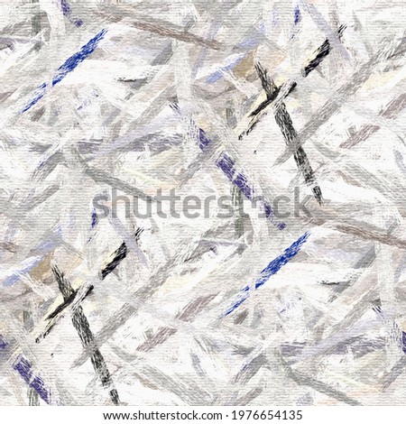 Seamless abstract painted brushed texture. Spikey material pattern background. Grunge rough colour wood chip textile print.  Сток-фото © 