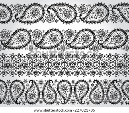 paisley vector