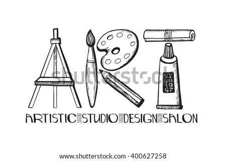 Vector Images Illustrations And Cliparts Art Lettering Art Salon
