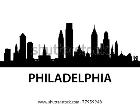 detailed illustration of Philadelphia, Pennsylvania