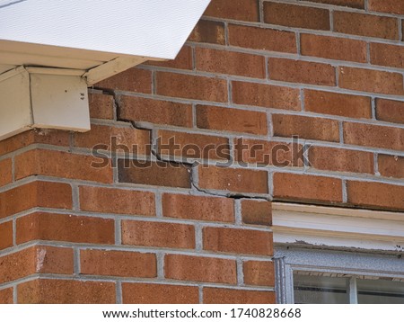 Similar – Image, Stock Photo crack in masonry