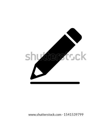 Pen Icon Vector Illustration Isolated On white background
