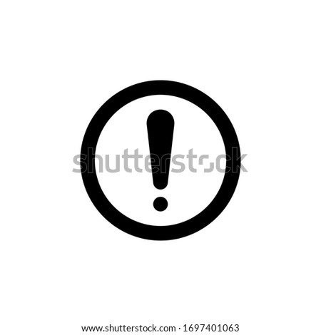 detail information icon vector for any purposes