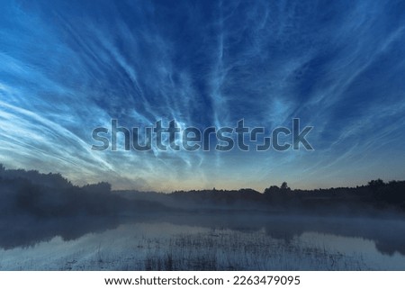 Similar – Foto Bild Nachtwolken im Garten