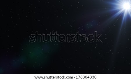 Space and strong light