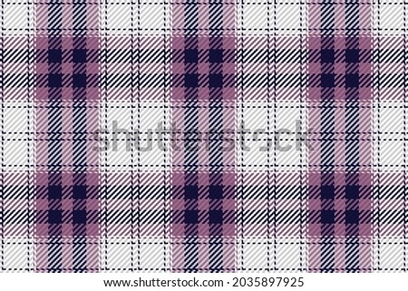 Seamless pattern of scottish tartan plaid. Repeatable background with check fabric texture. Flat vector backdrop of striped textile print. Foto d'archivio © 