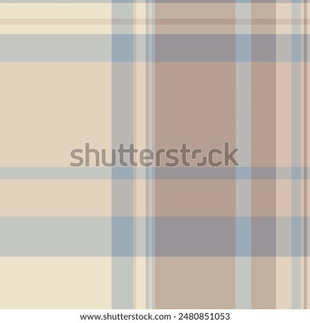 Network background texture textile, customer vector fabric pattern. Continuity check seamless plaid tartan in grey and light colors palette.