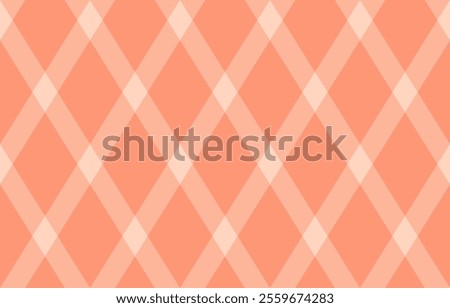 Argyle pattern of geometric rhombus. Harlequin check wallpaper design. Classic diamond shaped textile material for web background, print fabric clothing, sweater, wrapping paper, gift card, invitation