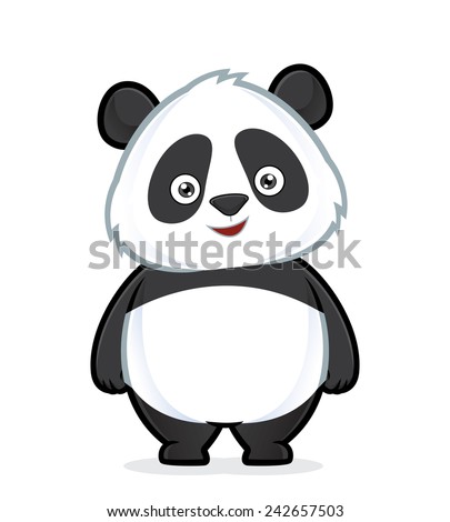 Panda standing