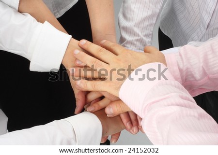 Dynamic Business Team - Hands