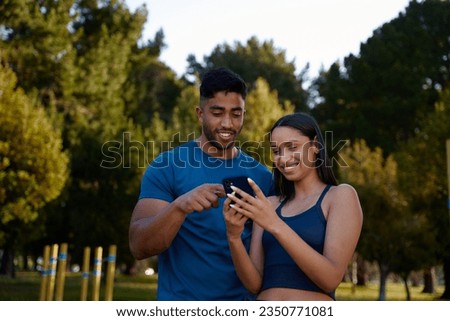 Similar – Image, Stock Photo Crop multiracial couple touching index fingers