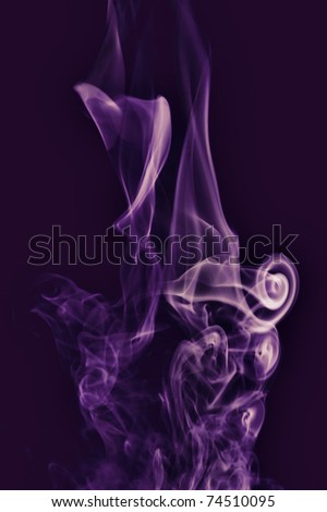 Abstract background of beautiful smoke waves.