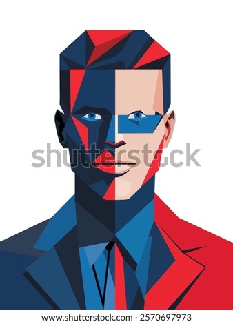 Similar – Image, Stock Photo Male artist creating print on t-shirt