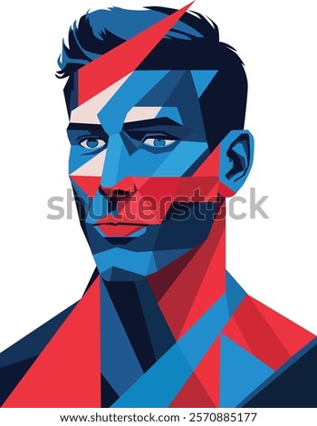 Similar – Image, Stock Photo Male artist creating print on t-shirt