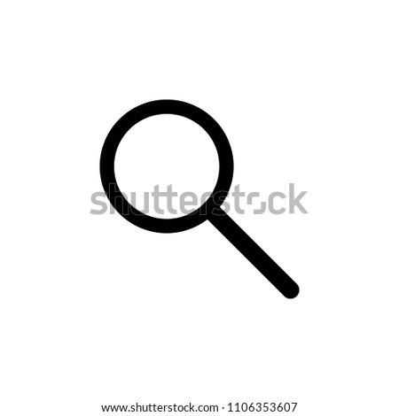 magnifier vector icon