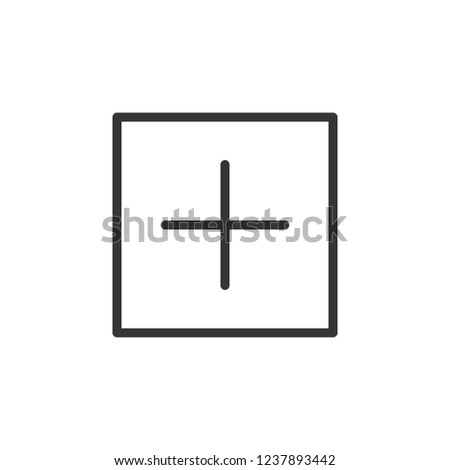 Download Add circle outline icon vector