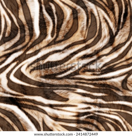 Zebra and animal pattern suitable for colorful textiles