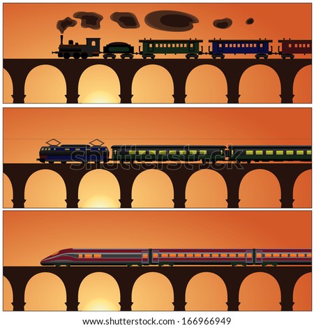 banner train history bridge