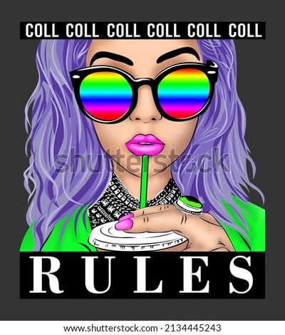 Similar – Image, Stock Photo A perfect world Rule sheet