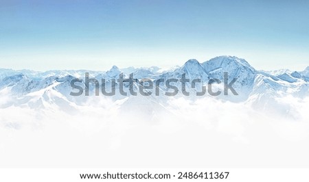 Similar – Image, Stock Photo snowy landscape