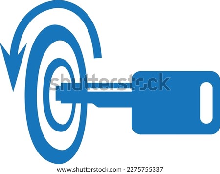 Power engine off icon, power button icon blue vector