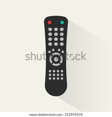 Remote control icon, vector