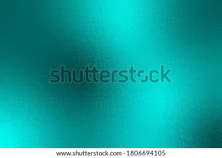 Teal background. Metallic effect foil. Turquoise sparkle texture. Cyan color marble. Blue green metal surface. Backdrop glitter design for business, invitation, cards, prints. Vector illustration 