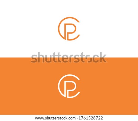 cp logo design vector format