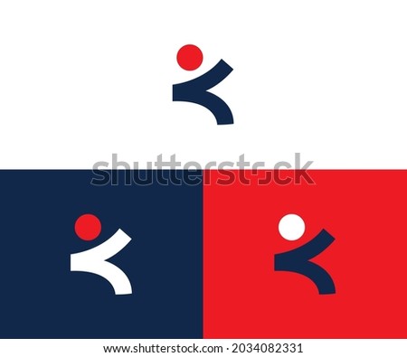 letter R logo design vector illustration. Letter R suitable for business and consulting company logos Photo stock © 