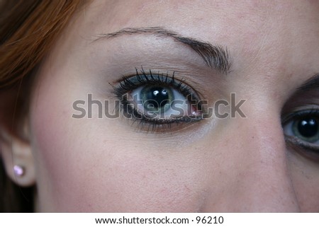 Female Eye. Incredible Detail. -Must see at full res!-