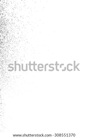 Abstract water drops on a white background. Texture. Design elements. Spray. Abstract form of fog.