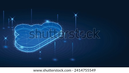 cloud symbol vector illustration, 2D cloud, 3D cloud, cloud work connected data.