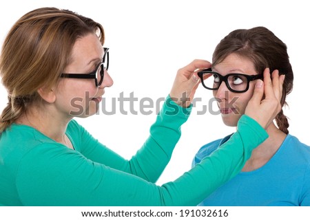 Similar – Image, Stock Photo farsighted | together in the same direction