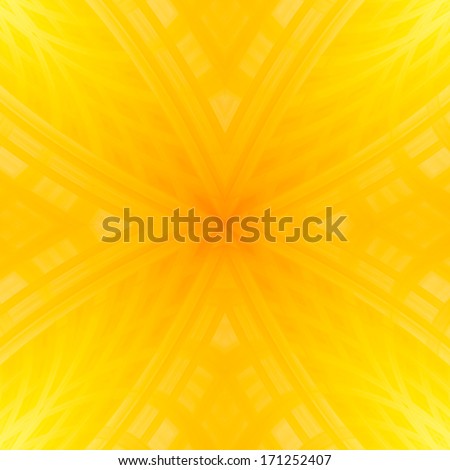 abstract digital background with pure yellow & orange tones
