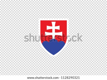 Slovakia national flag symbol coat of arms state emblem country sign