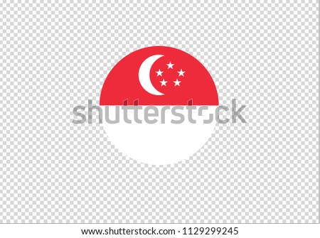 Singapore national flag coat of arms country emblem state symbol