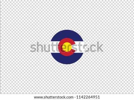 Colorado flag national state symbol sign