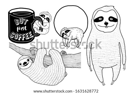 Download Three Toed Sloth Coloring Pages At Getdrawings Free Download