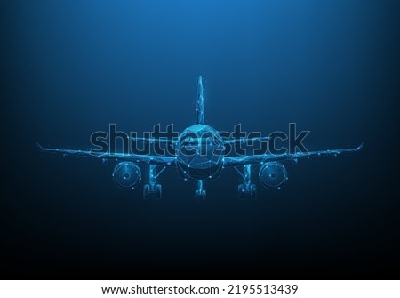 airplane flying transport digital technology. future air transport concept. logistic and travel. transportation business import and export by plane. global delivery services. vector illustration.