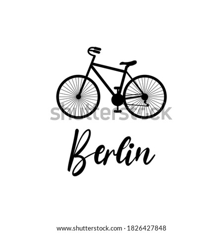 Similar – Image, Stock Photo Traffic in Berlin: bicycle street