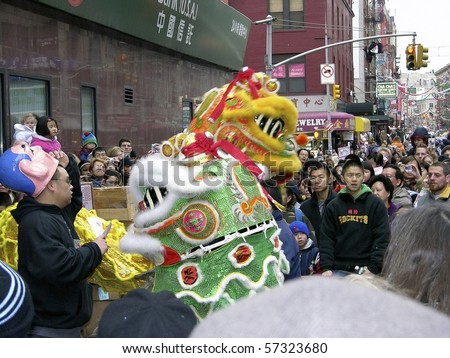NEW YORK, NY - JANUARY 29: Chinese New Year Celebration held in Chinatown January 29, 2006 in New York, NY.