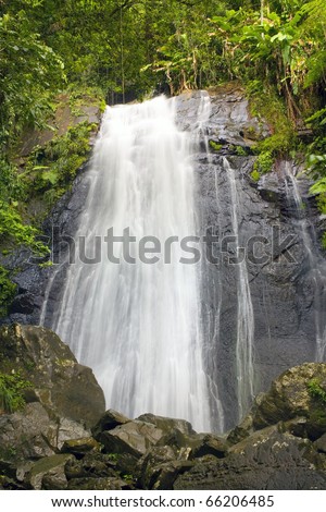 La Coca Falls El Yunque Puerto Rico