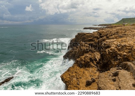 Similar – Image, Stock Photo rocky coast Horizon