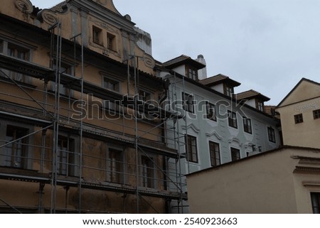 Similar – Image, Stock Photo Historic urban architecture.