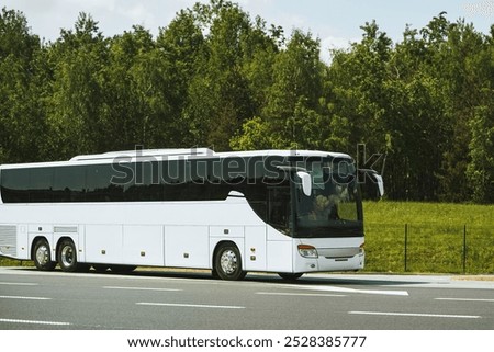Similar – Image, Stock Photo Coach Bus