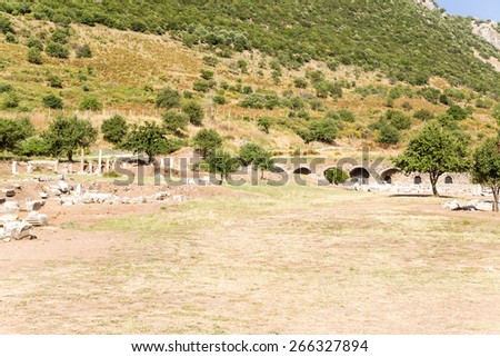 Archaeological site of ancient Ephesus, Turkey. (UNESCO tentative list)