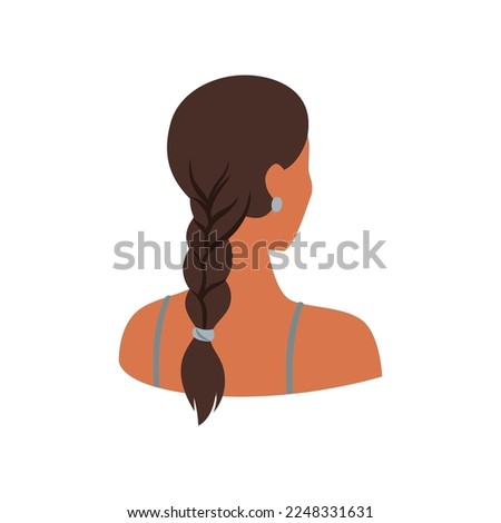 Similar – Image, Stock Photo back of the head Style