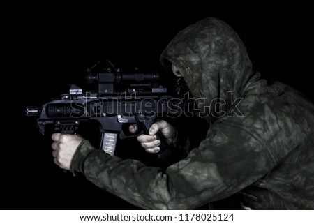 Free Photos Army Man Aiming With A Rifle Avopixcom