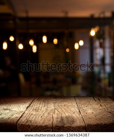 Similar – Image, Stock Photo Vintage coffee table with plates and cups